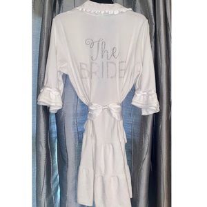 Betsey Johnson “ Bride” Robe